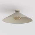 Emibig Emibig MONO 1L PLAFON MOKKA AMBER - Modern ceiling lamp for stylish illumination