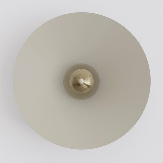 Emibig Emibig MONO K1L MOKKA AMBER - Modern wall lamp for cozy lighting