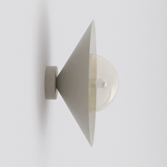 Emibig Emibig MONO K1S MOKKA AMBER - Modern wall lamp for cozy lighting