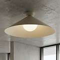 Emibig Emibig MONO 1L PLAFON MOKKA OPAL - Lámpara de techo moderna para una iluminación elegante