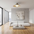 Emibig Emibig MONO 1M PLAFON MOKKA OPAL - Lampe de plafond moderne pour un éclairage élégant
