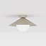 Emibig Emibig MONO 1S PLAFON MOKKA OPAL - Lámpara de techo moderna para una iluminación elegante