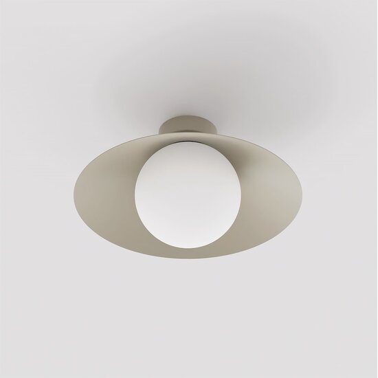 Emibig Emibig MONO 1S PLAFON MOKKA OPAL - Moderne Deckenlampe für stilvolle Beleuchtung
