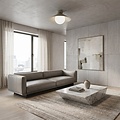 Emibig Emibig MONO 1S PLAFON MOKKA OPAL - Moderne plafondlamp voor sfeervolle verlichting