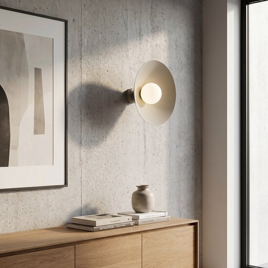 Emibig Emibig MONO K1M MOKKA OPAL - Modern wall lamp for stylish illumination
