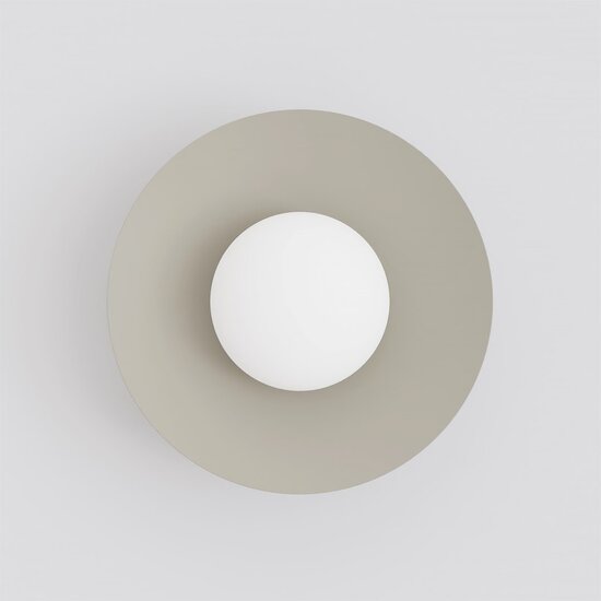 Emibig Emibig MONO K1S MOKKA OPAL - Moderne wandlamp voor sfeervolle verlichting