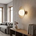 Emibig Emibig MONO K1S MOKKA OPAL - Lámpara de pared moderna para una iluminación elegante