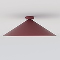 Emibig Emibig MONO 1L PLAFON BURGUNDY OPAL - Moderne Deckenlampe für stilvolle Beleuchtung