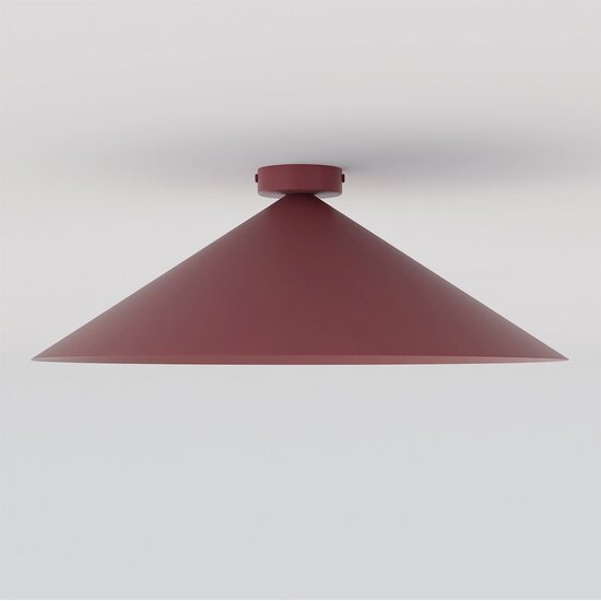 Emibig Emibig MONO 1L PLAFON BURGUNDY OPAL - Modern ceiling lamp for stylish lighting