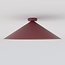 Emibig Emibig MONO 1L PLAFON BURGUNDY OPAL - Lampe de plafond moderne pour un éclairage élégant