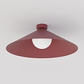 Emibig Emibig MONO 1L PLAFON BURGUNDY OPAL - Lampe de plafond moderne pour un éclairage élégant