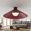 Emibig Emibig MONO 1L PLAFON BURGUNDY OPAL - Lampe de plafond moderne pour un éclairage élégant