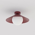 Emibig Emibig MONO 1S PLAFON BURGUNDY OPAL - Moderne Deckenlampe für stilvolle Beleuchtung
