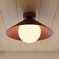 Emibig Emibig MONO 1S PLAFON BURGUNDY OPAL - Modern ceiling lamp for stylish illumination