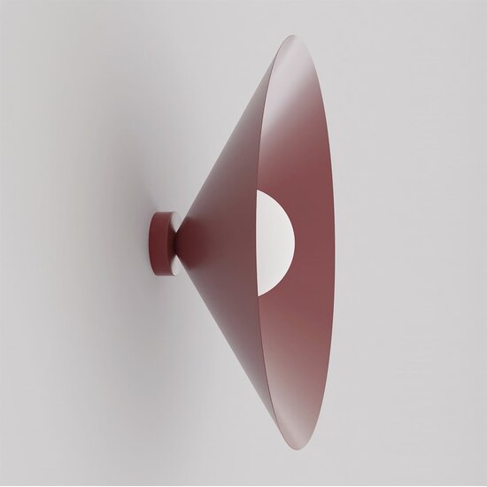Emibig Emibig MONO K1L BURGUNDY OPAL - Modern wall lamp for stylish lighting