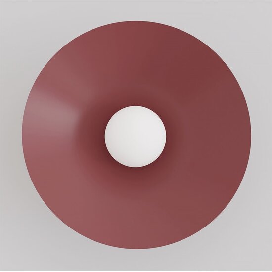 Emibig Emibig MONO K1L BURGUNDY OPAL - Modern wandlamp voor sfeervolle verlichting