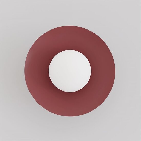 Emibig Emibig MONO K1S BURGUNDY OPAL - Moderne wandlamp voor sfeervolle verlichting
