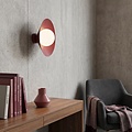 Emibig Emibig MONO K1S BURGUNDY OPAL - Modern wall lamp for stylish lighting