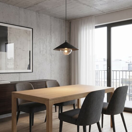 Emibig Emibig MONO 1S BL GRAFIT - Lámpara colgante moderna para una iluminación elegante