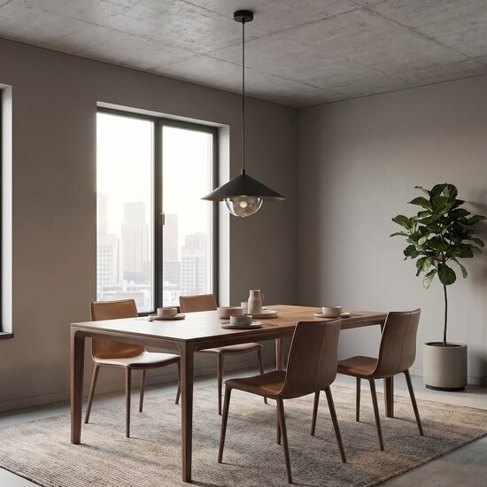 Emibig Emibig MONO 1S BL GRAFIT - Moderne hanglamp voor sfeervolle verlichting