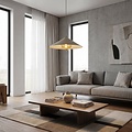 Emibig Emibig MONO 1M MOKKA AMBER - Modern pendant lamp for cozy lighting
