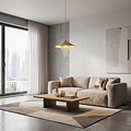 Emibig Emibig MONO 1S MOKKA AMBER - Lámpara colgante moderna para una iluminación elegante