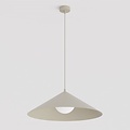 Emibig Emibig MONO 1L MOKKA OPAL - Moderne hanglamp voor sfeervolle verlichting