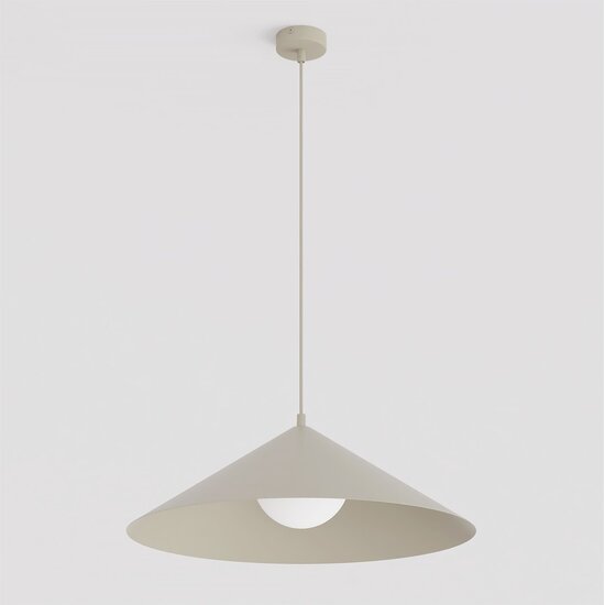 Emibig Emibig MONO 1L MOKKA OPAL - Moderne Pendelleuchte für stilvolle Beleuchtung