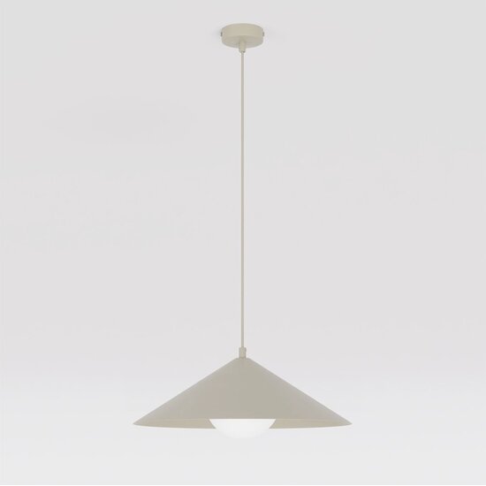 Emibig Emibig MONO 1M MOKKA OPAL - Moderne hanglamp voor sfeervolle verlichting