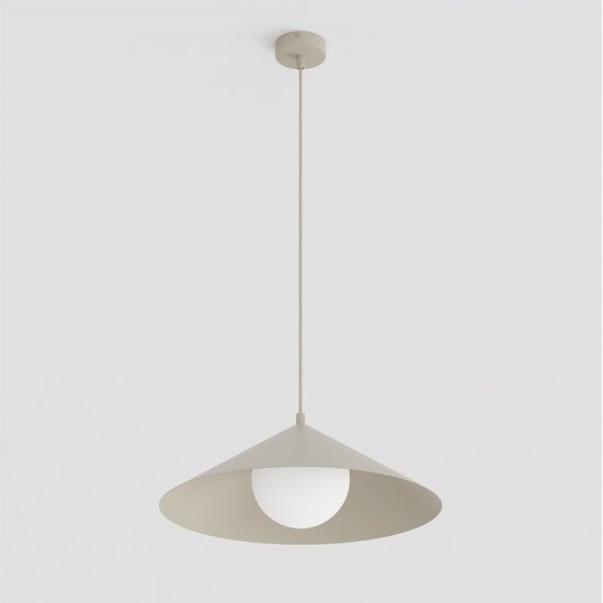 Emibig Emibig MONO 1M MOKKA OPAL - Moderne hanglamp voor sfeervolle verlichting