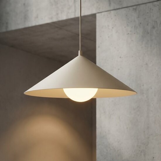 Emibig Emibig MONO 1M MOKKA OPAL - Moderne Pendelleuchte für stilvolle Beleuchtung