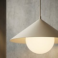 Emibig Emibig MONO 1S MOKKA OPAL - Modern pendant lamp for stylish lighting