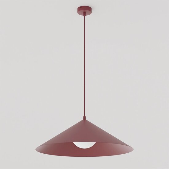 Emibig Emibig MONO 1L BURGUNDY OPAL - Modern pendant lamp for any space