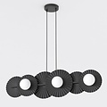Emibig Emibig UMBRA 6 BLACK - Lampe suspendue moderne pour un éclairage élégant