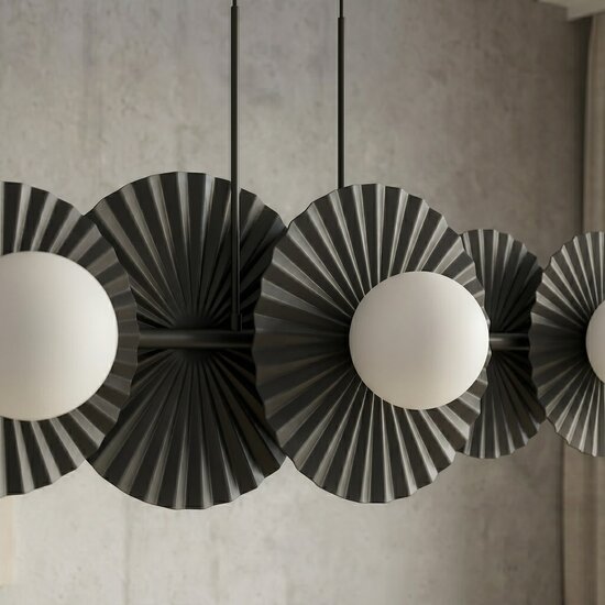 Emibig Emibig UMBRA 6 BLACK - Moderne Pendelleuchte für stilvolle Beleuchtung