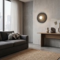 Emibig Emibig UMBRA K1 BLACK L - Lámpara de pared moderna para una iluminación elegante