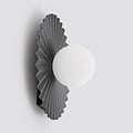 Emibig Emibig UMBRA K1 BLACK M - Moderne wandlamp voor sfeervolle verlichting
