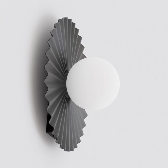 Emibig Emibig UMBRA K1 BLACK M - Lámpara de pared moderna para una iluminación elegante