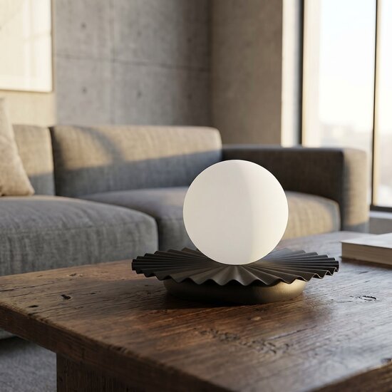 Emibig Emibig UMBRA LN1 BLACK - Lámpara de mesa moderna para una iluminación elegante