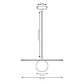 Emibig Emibig UMBRA 1 WHITE - Moderne Pendelleuchte für stilvolle Beleuchtung