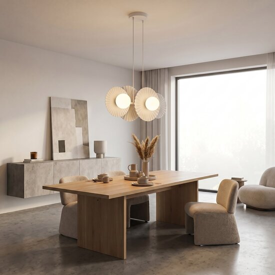 Emibig Emibig UMBRA 4 WHITE - Moderne Pendelleuchte für stilvolle Beleuchtung