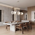 Emibig Emibig UMBRA 6 WHITE - Moderne Pendelleuchte für stilvolle Beleuchtung