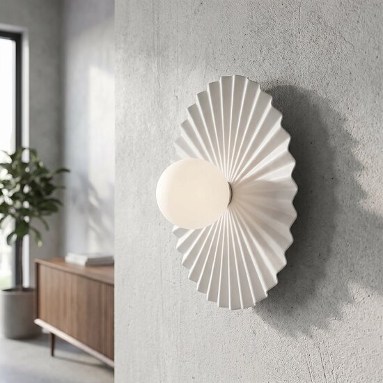 Emibig Emibig UMBRA K1 WHITE L - Moderne Wandlampe für stilvolle Beleuchtung