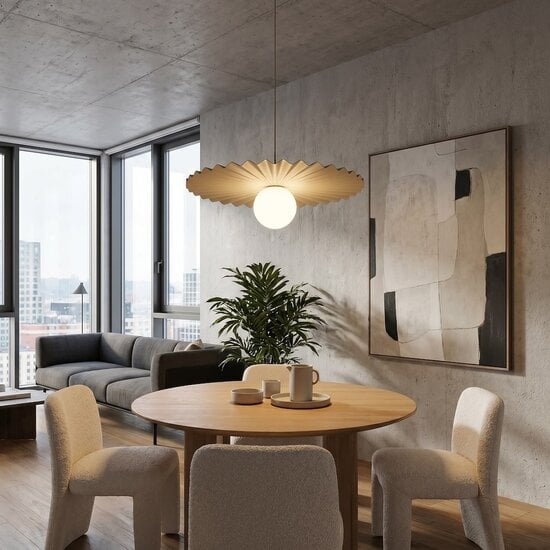 Emibig Emibig UMBRA 1 MOKKA - Moderne hanglamp voor sfeervolle verlichting