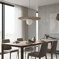 Emibig Emibig UMBRA 1 MOKKA - Moderne hanglamp voor sfeervolle verlichting