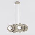 Emibig Emibig UMBRA 4 MOKKA - Moderne hanglamp voor sfeervolle verlichting