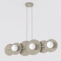 Emibig Emibig UMBRA 6 MOKKA - Moderne Pendelleuchte für stilvolle Beleuchtung