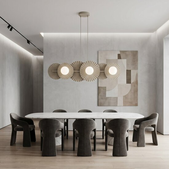 Emibig Emibig UMBRA 6 MOKKA - Modern pendant lamp for stylish lighting