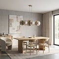 Emibig Emibig UMBRA 6 MOKKA - Moderne hanglamp voor sfeervolle verlichting