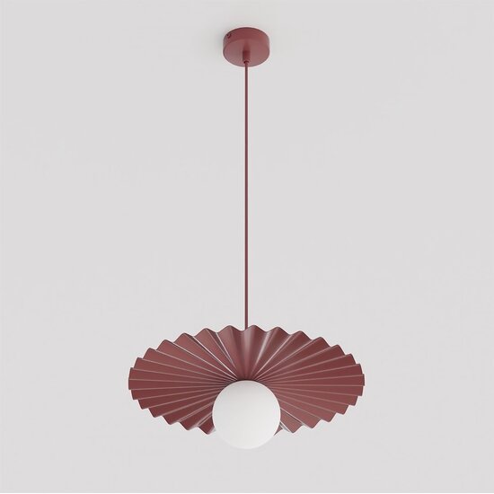 Emibig Emibig UMBRA 1 BURGUNDY - Moderne Pendelleuchte für stilvolle Beleuchtung